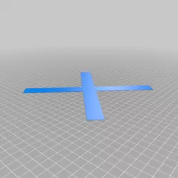 Bedlevel test cross (For ABL, BLTouch, 3DTouch etc)