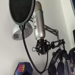 Blue Yeti microphone shock mount adapter