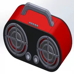 bluetooth speaker 3d printer