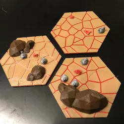 Catan Brick Tiles - Single Nozzle, Multi-color Layers