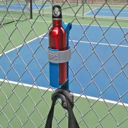 Chainlink Fence Bottle Holder & Bag Hook