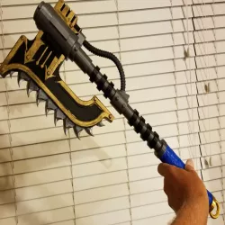 Chaos Chain Axe Remixed Blade