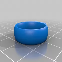 Comfort Ring Size 6.25 Flat Top