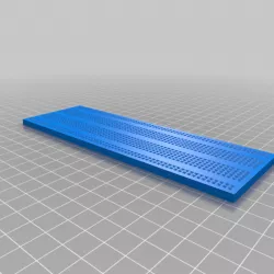 Conductive Ink/Epoxy BreadBoard Large