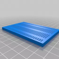 Conductive Ink/Epoxy BreadBoard Small