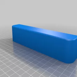 Cupboard door handle