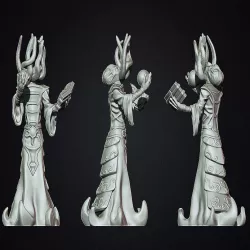 DnD miniature illithid mindflayer monster remake