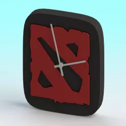 DOTA 2 wall clock