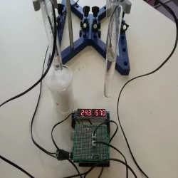 Double temperature measurement with an arduino