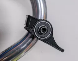 Drop bar dropper seat post remote lever