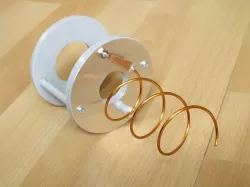 Dualfeed with 2,4GHz Helix-Antenna