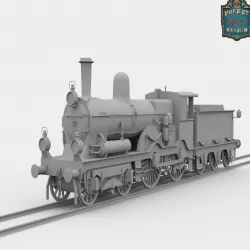 Dutch steam locomotive 1700 Class 1:48 (Proto48) O Gauge