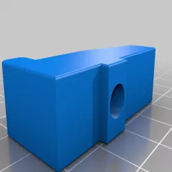 Einzelteile Schwerkraftschneide für 40x40 Konstruktionsprofil 8mm Nut