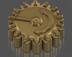 Encoder wheel.