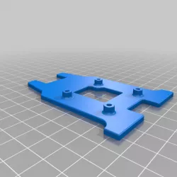Esky Eagle / Horizon AeroScout FC mounting plate