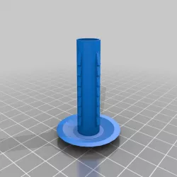 Feed through cable bushing hole