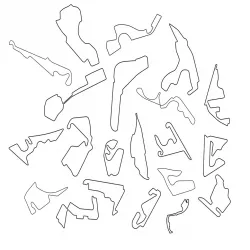 Formula 1 2019 Race Tracks - Scaled