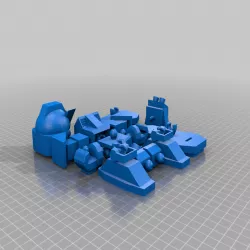 FU-96 Gundam SD Build Plate Ball-Joint