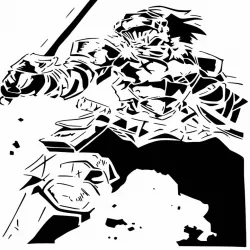 Goblin Slayer stencil 3