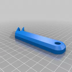 GoPro Mount - MK3S longer sliding bracket