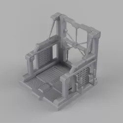 Gundam hangar - Display for Gunpla figures