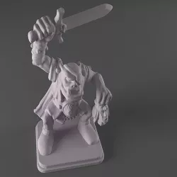 HeroQuest - Orc Warlord ULAG