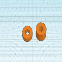 Hex Propeller adapter for Durafly Spitfire; BF-109E, P-40; P40; T-28