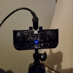 Housing for ELP 920P stereo fisheye webcam module