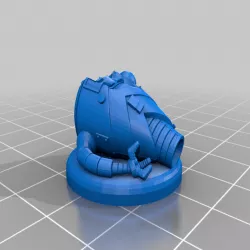 Hover Robot crash dead crashing - Masters Of The Universe - Miniature