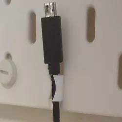 IKEA Skadis - Cable Holder