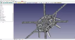 LARGE MODULAR HEXACOPTER DRONE FRAME [WIP]