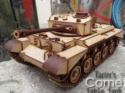 Lasercut RC Comet Tank