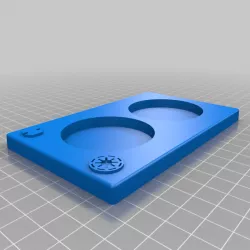 Legion Unit Trays (2 Support spots 50MM Base); All Factions