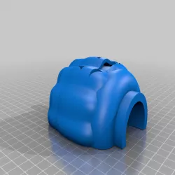 Lego Man T Roll Halloween Head