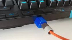 Logitech G910 micro USB cable mod