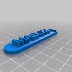 MASON Name Tag