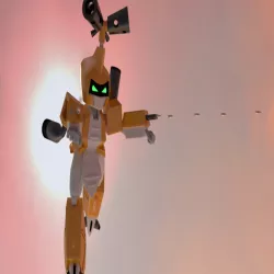 Metabee on floor plane
