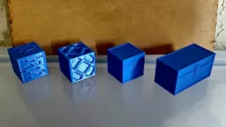Minecraft Calibration Cubes