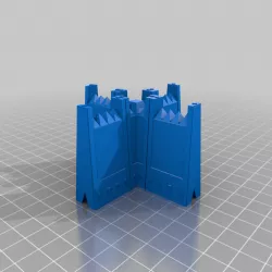 Modular Barricade and Wall System For Tabletop Gaming, Warhammer 40k and more.