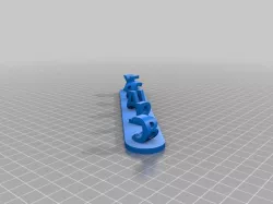 My Customized 3D Ambigram bruce