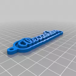 My Customized Key Chain Ale
