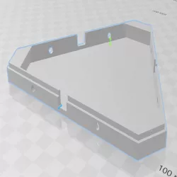 Nanoleaf Clone Modified (Better Diffusion and 3 Pin JST clearance)