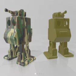 Otto Tank Mech - [Remix of Otto DIY build your own robot by cparrapa]