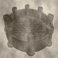 Pillars n Towers Dice Tray #11 For Dungeons & Dragons, Warhammer, Pathfinder and More Tabletop Games