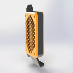 Prusa I3 MK3S Air Cleaner filter frame box