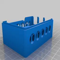 Raspberry Pi 4 case (A4x20 Noctua 40mm fan) 