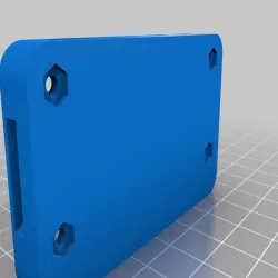 Raspberry Pi Zero Case with Lipo Battery (TeslaUSB)