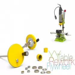 Rework of the X-Y axis table: Flywheel