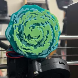 Rick and Morty Portal - Extruder Visualizer for Prusa