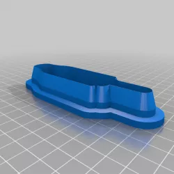 Rocket Pop Cookie Cutter